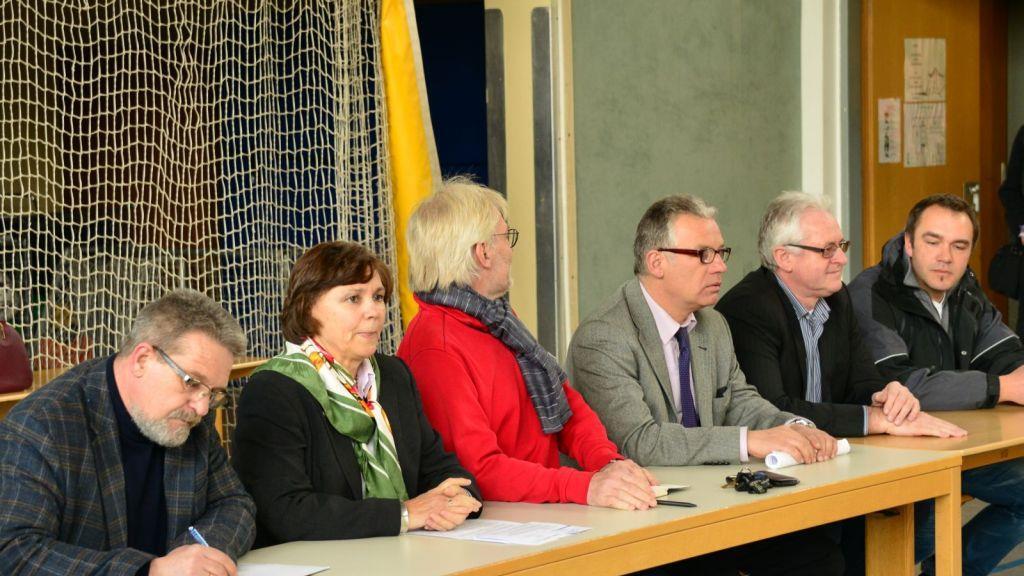 Info-Veranstaltung in Turnsaal