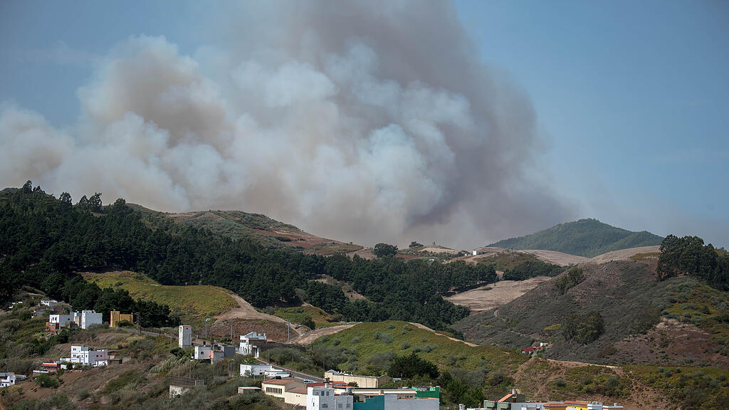 Waldbrand Gran Canaria
