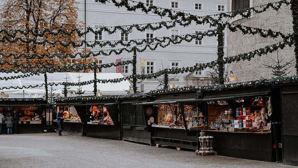 Salzburger Christkindlmarkt Tag 1