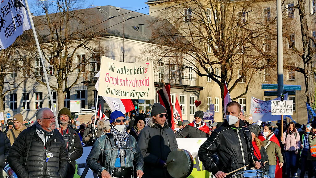 MFG-Kundgebung in Salzburg