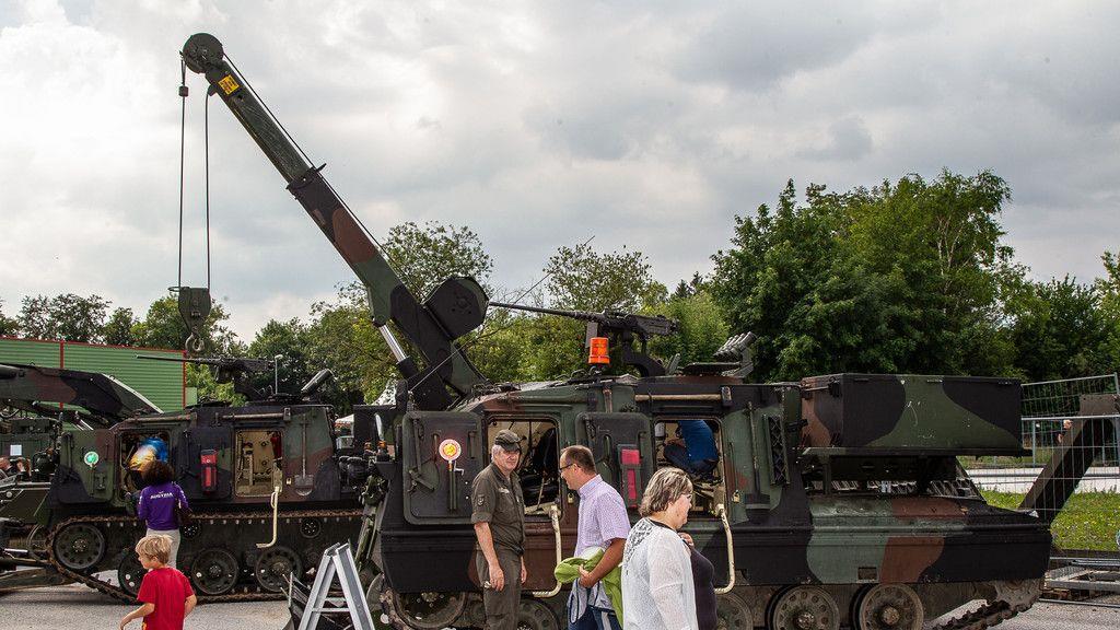 Tag der offenen Tür in Bundesheer-Schwarzenergkaserne