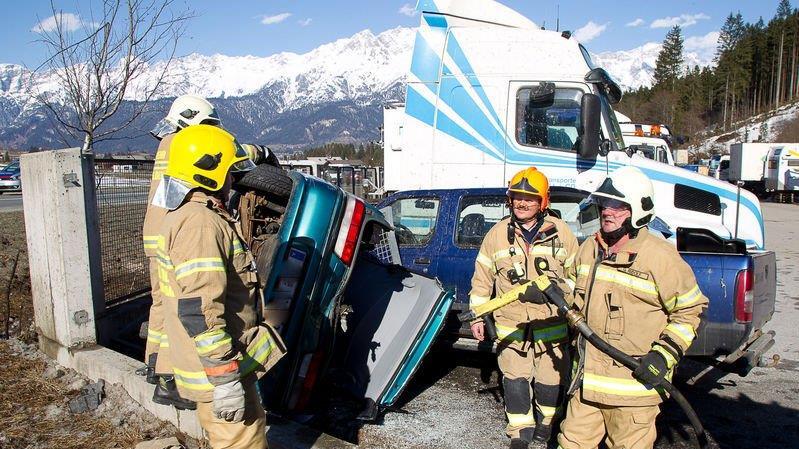 Schwerer Crash in Saalfelden