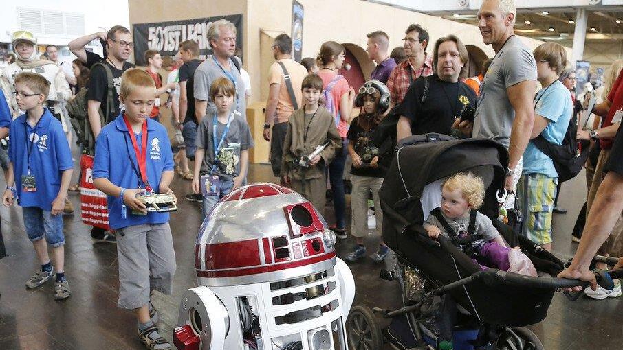 Großes Spektakel um Star Wars in Essen