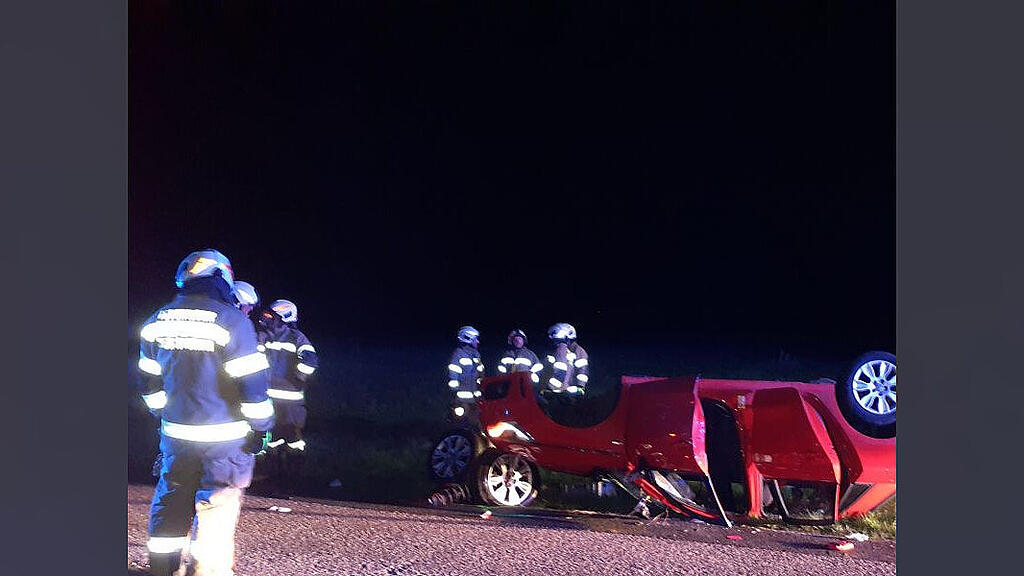 Auto-Überschlag in Seekirchen