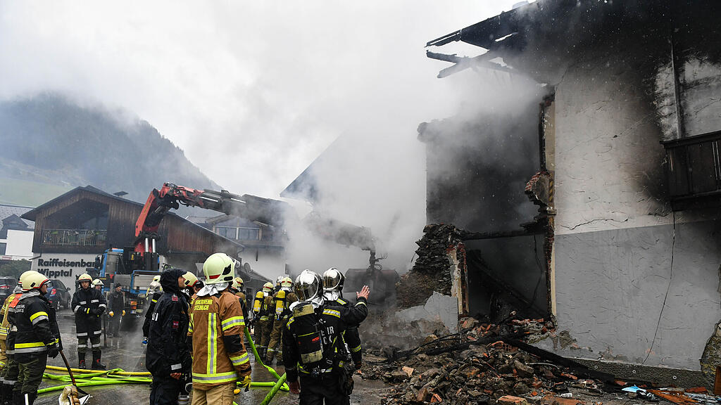 Tirol, Supermarkt, Explosion