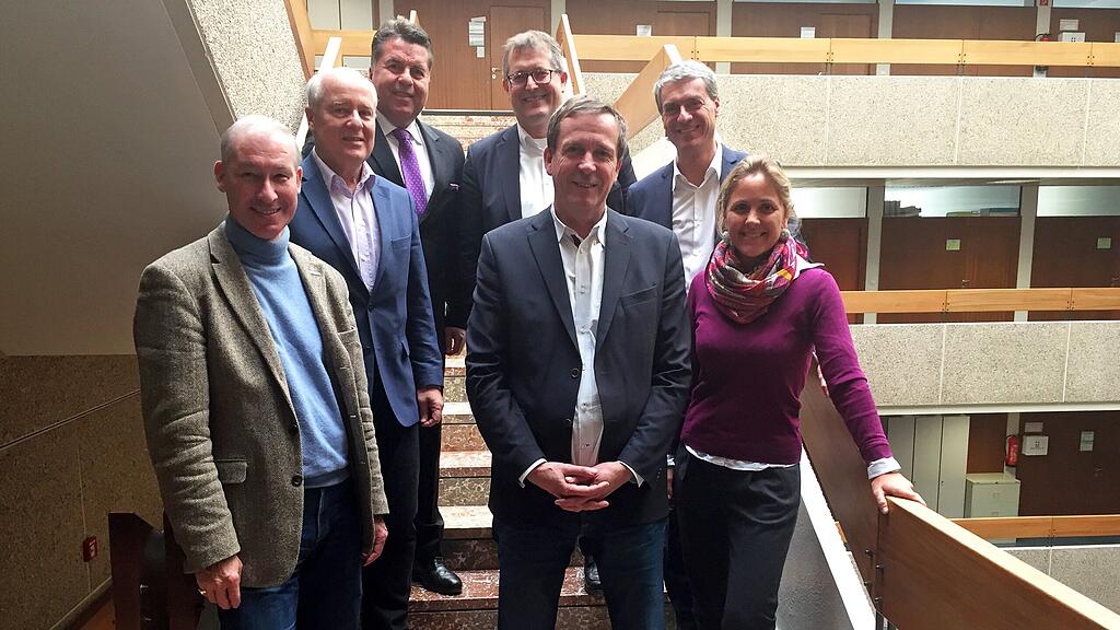 Das Team führte Gespräche zum heißen Verkehrsthema.