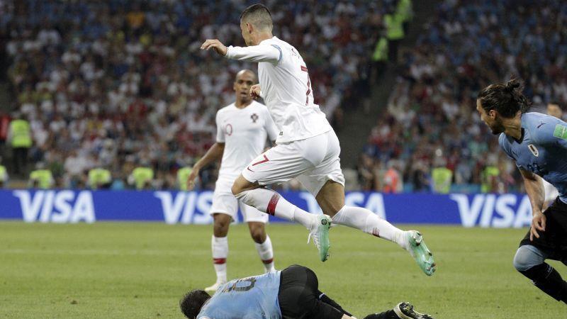 Fußball-WM: Uruguay - Portugal 2:1