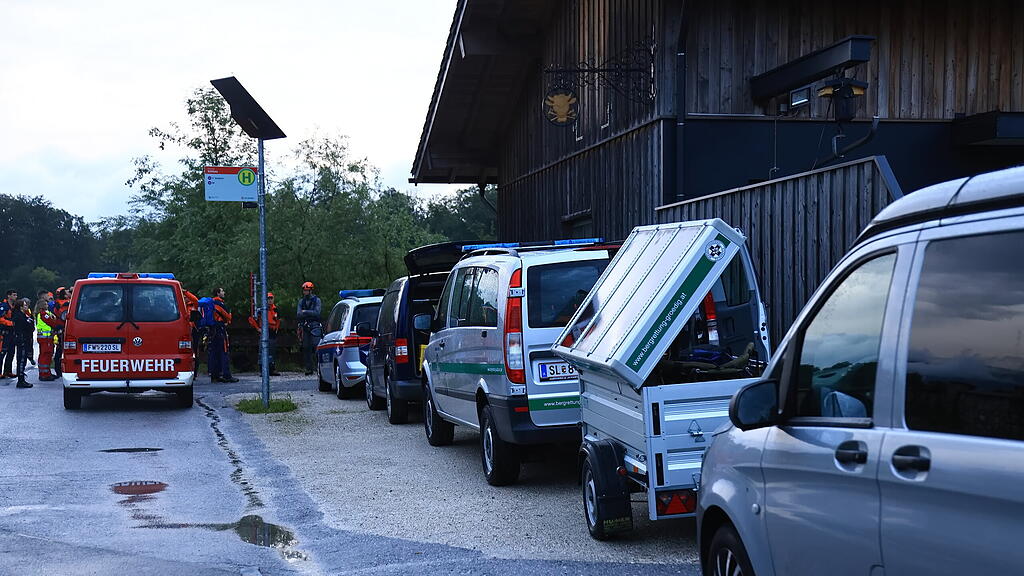 Rettungsaktion am Untersberg