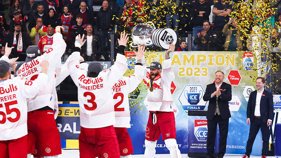 Jubelszenen EC Red Bull Salzburg Titel