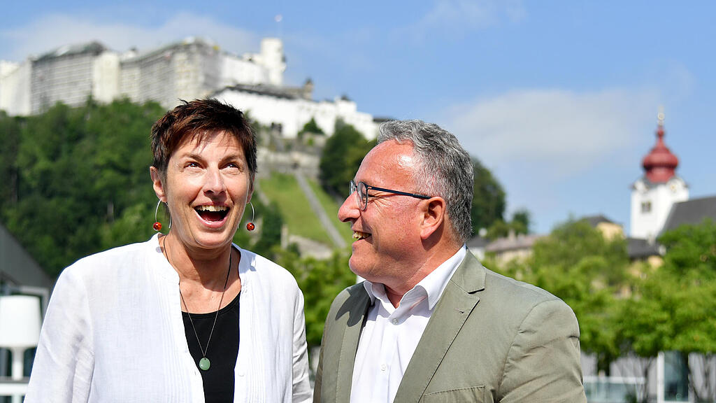 Salzburger Grüne, Astrid Rössler, Heinrich Schellhorn,