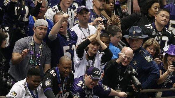 Baltimore Ravens siegten beim Super Bowl am 03.02.13