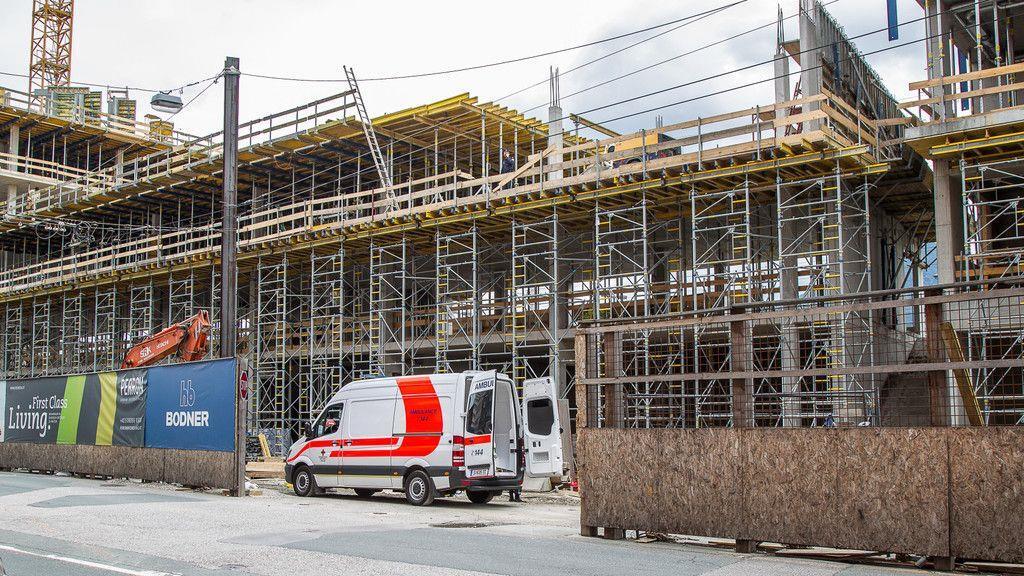 Tödlicher Absturz auf Baustelle in Salzburg