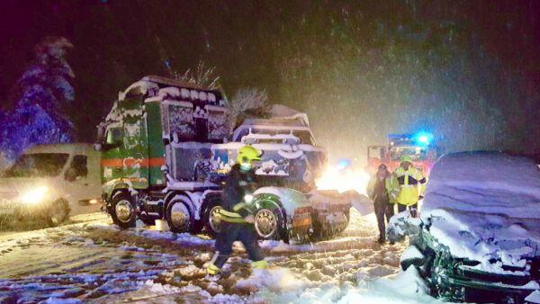 Die Einsatzkräfte waren voll gefordert