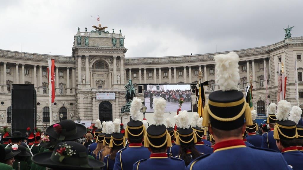 Salzburger Schützen in Wien