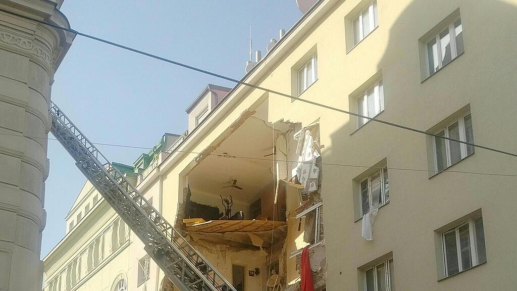 Wien, Wieden, Explosion, Einsturz