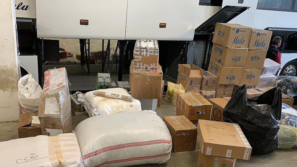 Geschmuggelte Mundschutz-Masken