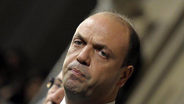 Innenminister Alfano beklagte einen Toten