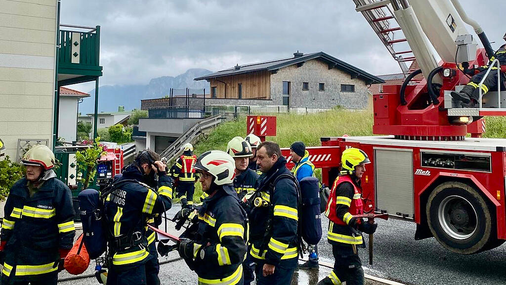 Industriebrand in Tiefgraben