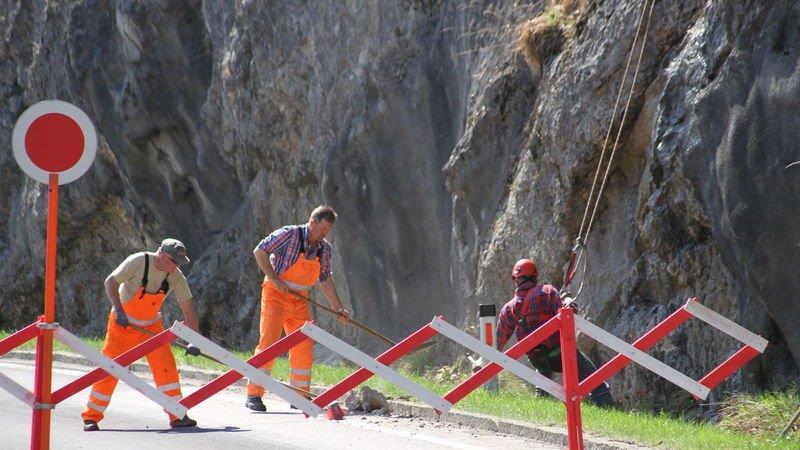 Bergputzer im Einsatz
