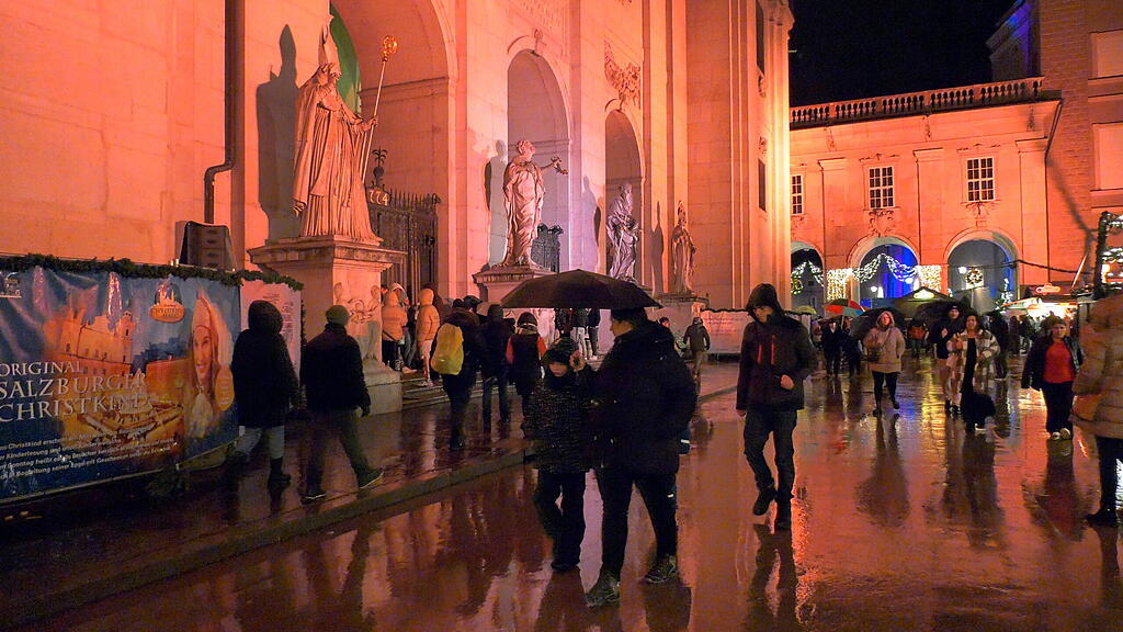 Silvester in der Stadt Salzburg