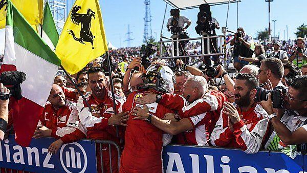 Vettels Sieg in Ungarn war für alle im Team ein emotionaler