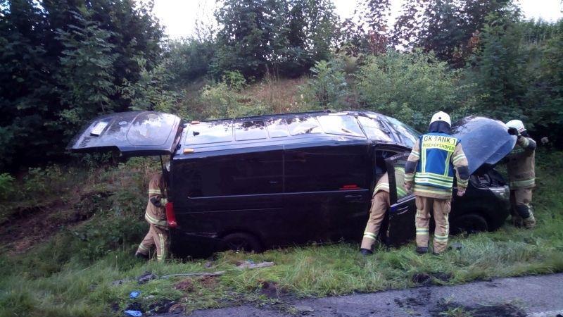 Unfall A10 Autoüberschlag Juli 2017