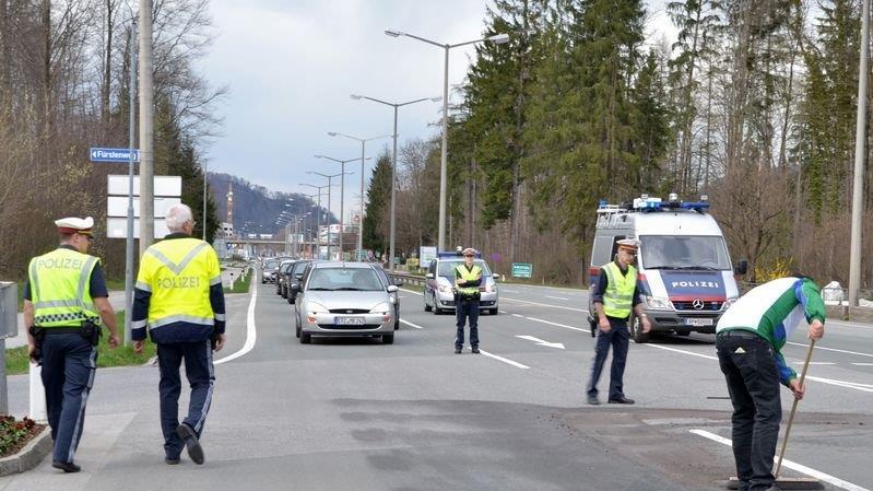 Verkehrsunfall in der Alpenstraße
