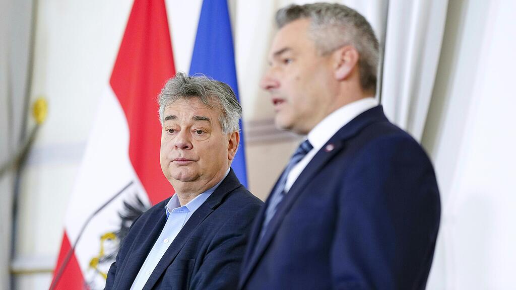 Kogler und Nehammer