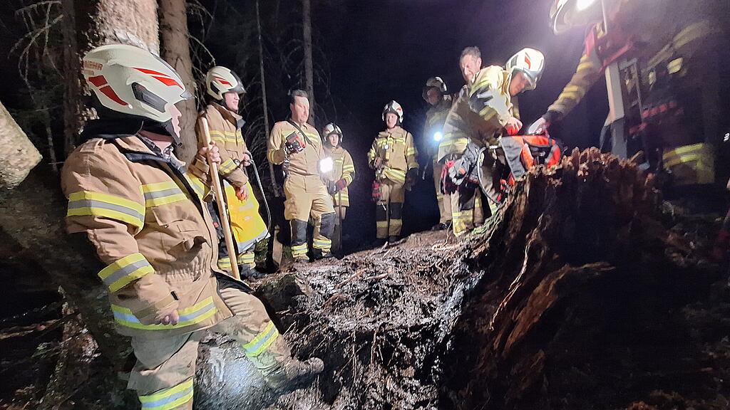 Waldbrand Graukogel Bad Gastein