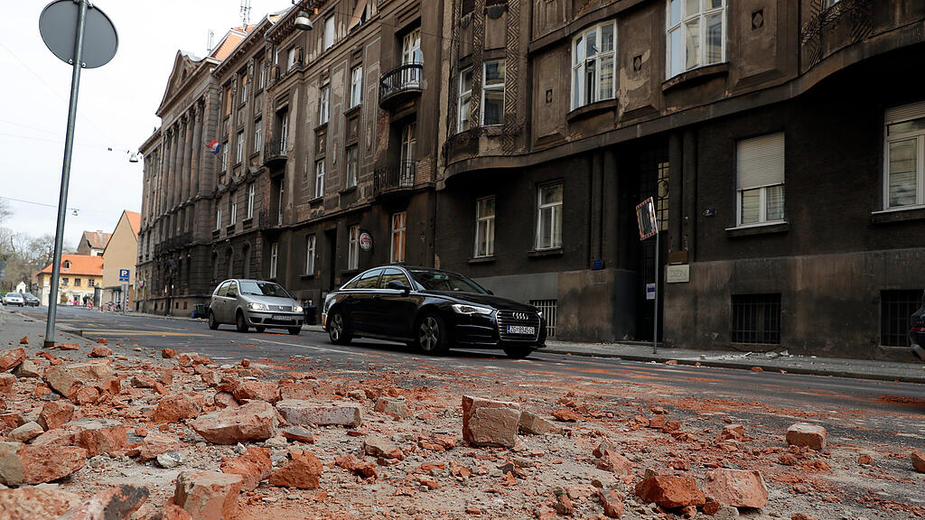 Erdbeben, Zagreb