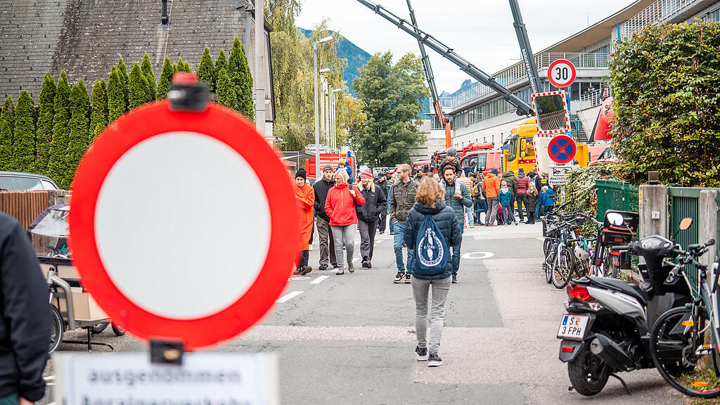 Tag der Offenen Tür bei der Berufsfeuerwehr Salzburg