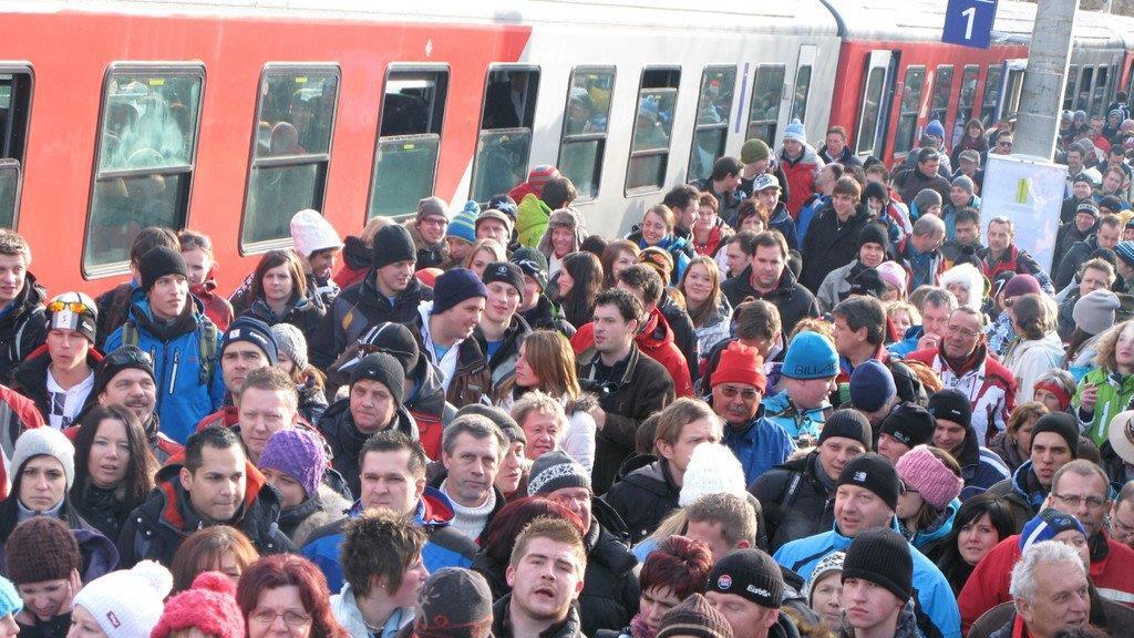 Mit dem Zug nach Kitzbühl