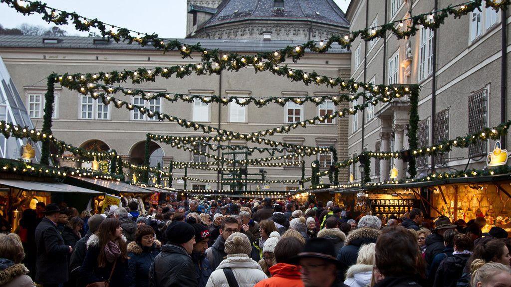 Ansturm auf Christkindlmarkt
