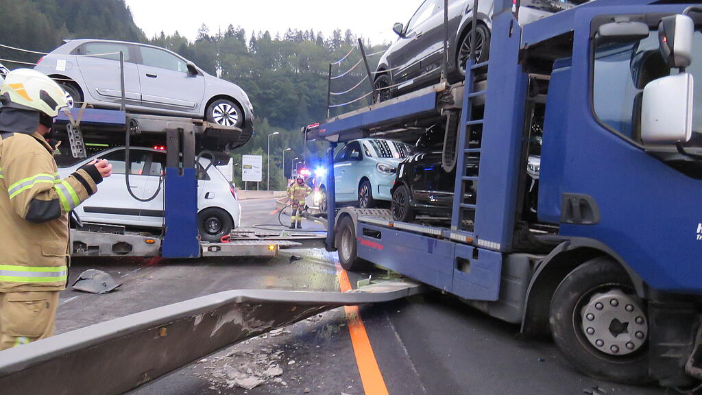 Unfall Lkw A10 Pfarrwerfen
