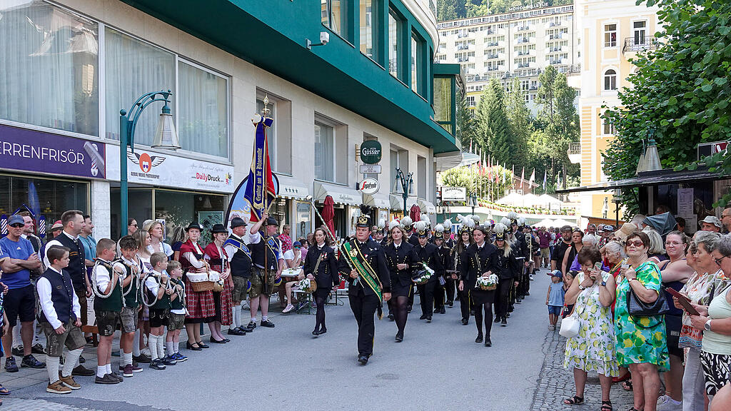 Straßenfest in Bad Gastein