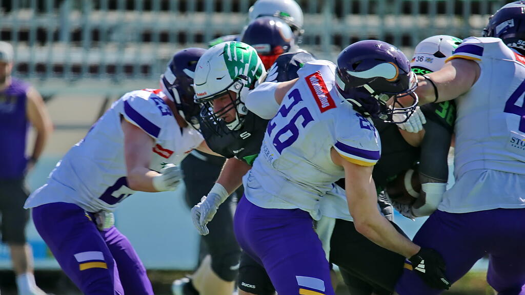 Football, Salzburg Ducks, Vienna Vikings