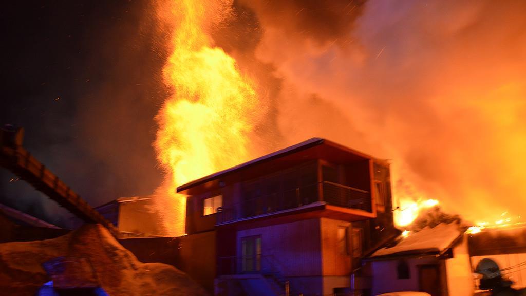 Brand im Sägewerk in Radstadt II