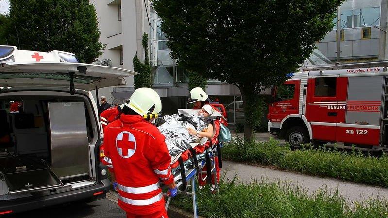 Großeinsatz bei Wüstenrot, II