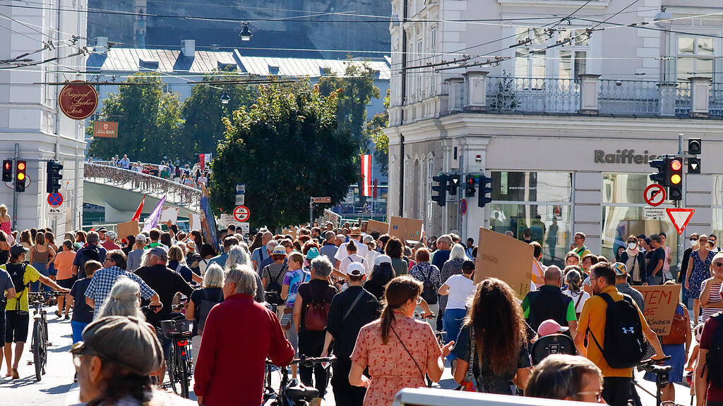 Der Weltklimastreik in Salzburg