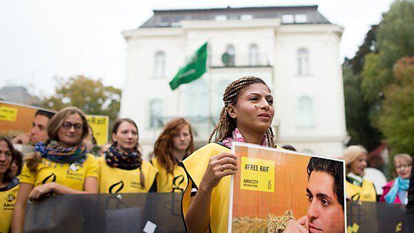 Badawi drohen für Meinungsäußerung Peitschenhiebe