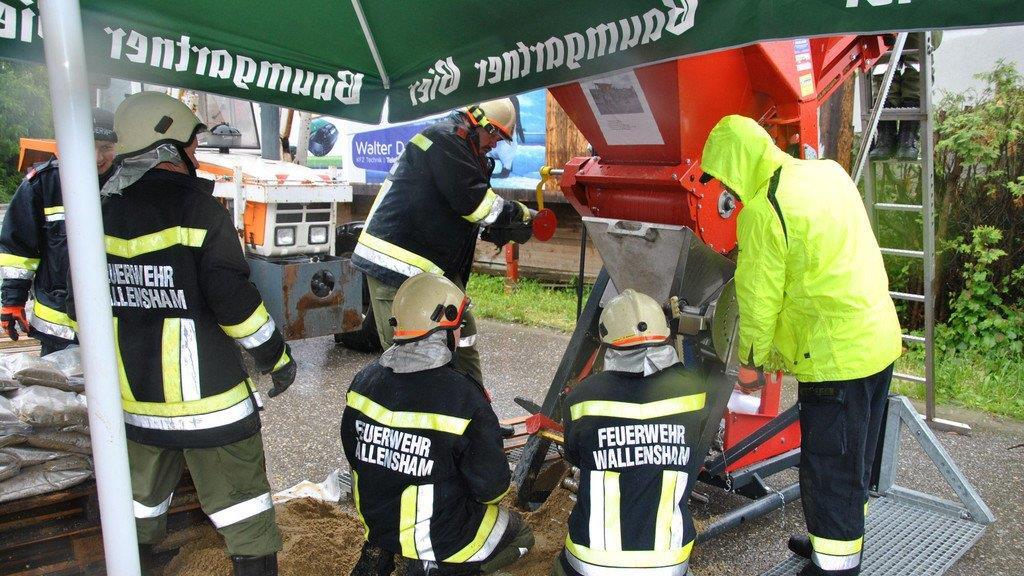 OÖ: Evakuierung per Boot