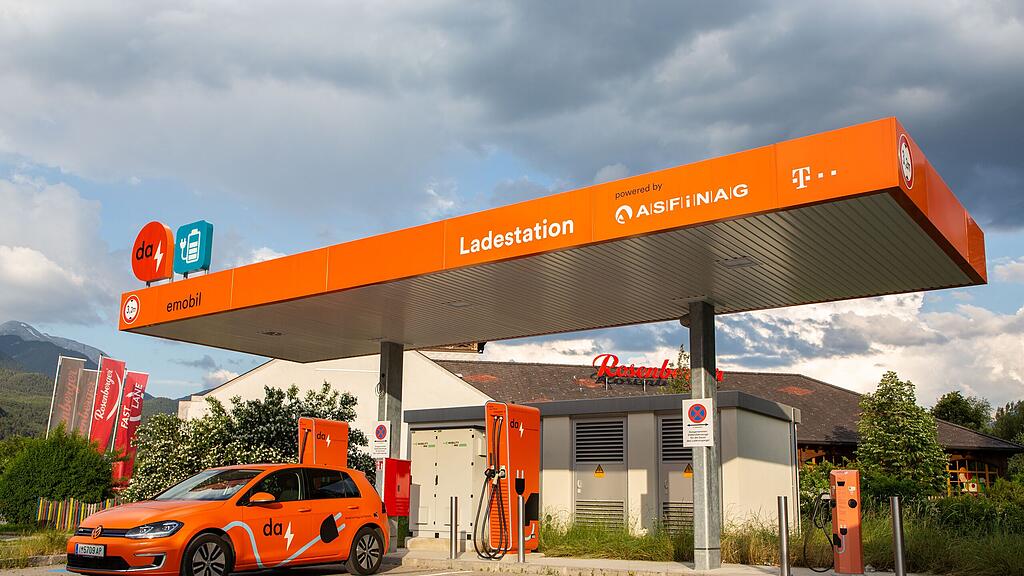 Asfinag, E-Ladestationen