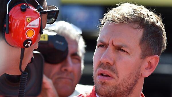 Enttäuschung bei Vettel und Ferrari