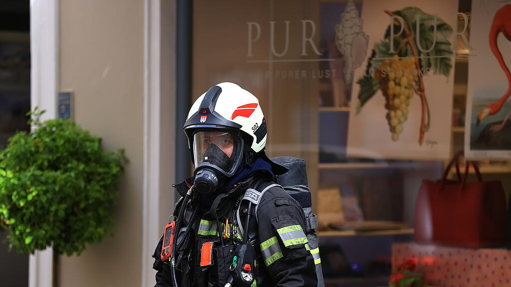 Brand in Salzburger Kaigasse