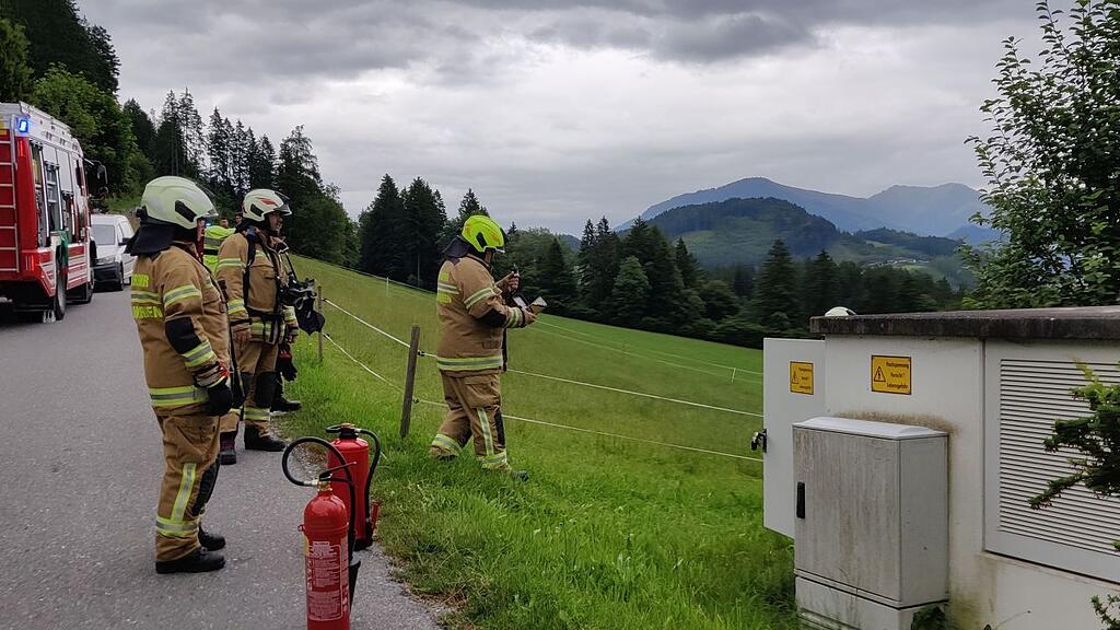 Trafobrand Pfarrwerfen