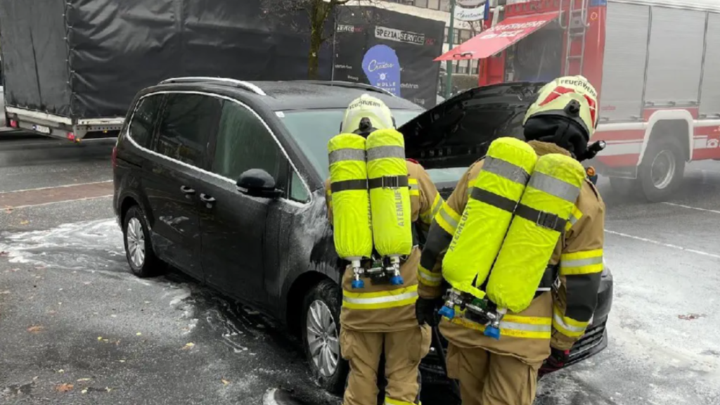 Fahrzeugbrand in Zell am See