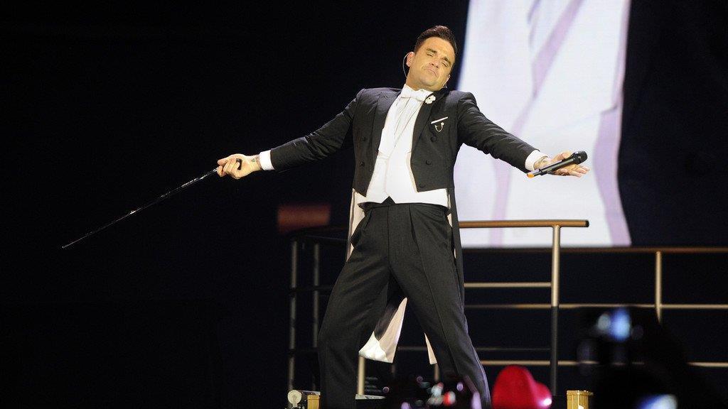 Robbie Williams live in der Wiener Stadthalle
