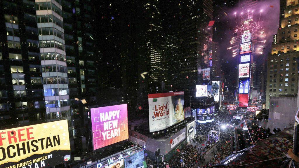 Silvester 2017 in New York