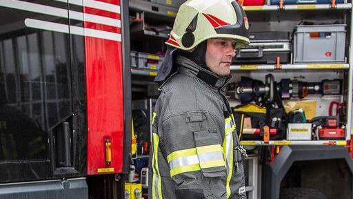 Schutzkleidung der Berufsfeuerwehr