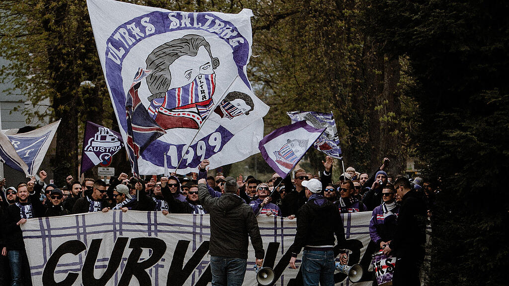 Fanmarsch Austria Salzburg
